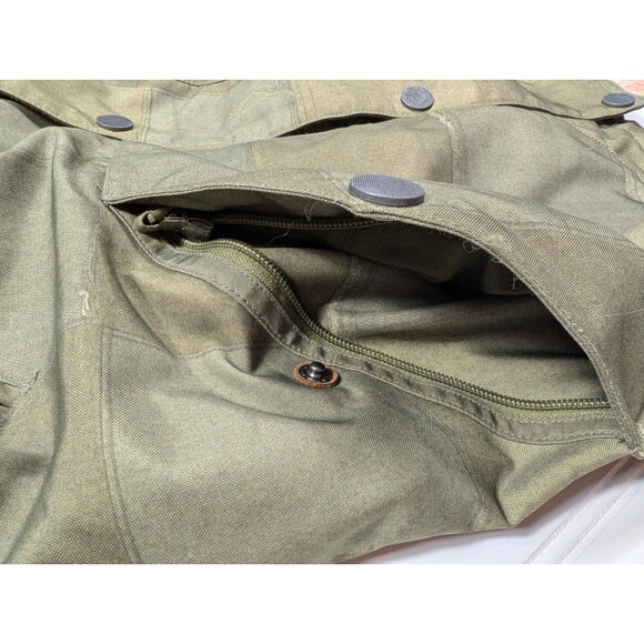 Burton DRYRIDE Hooded Snowboard Coat XL Ski Parka Fish Theme Thermolite Green - Picture 14 of 14